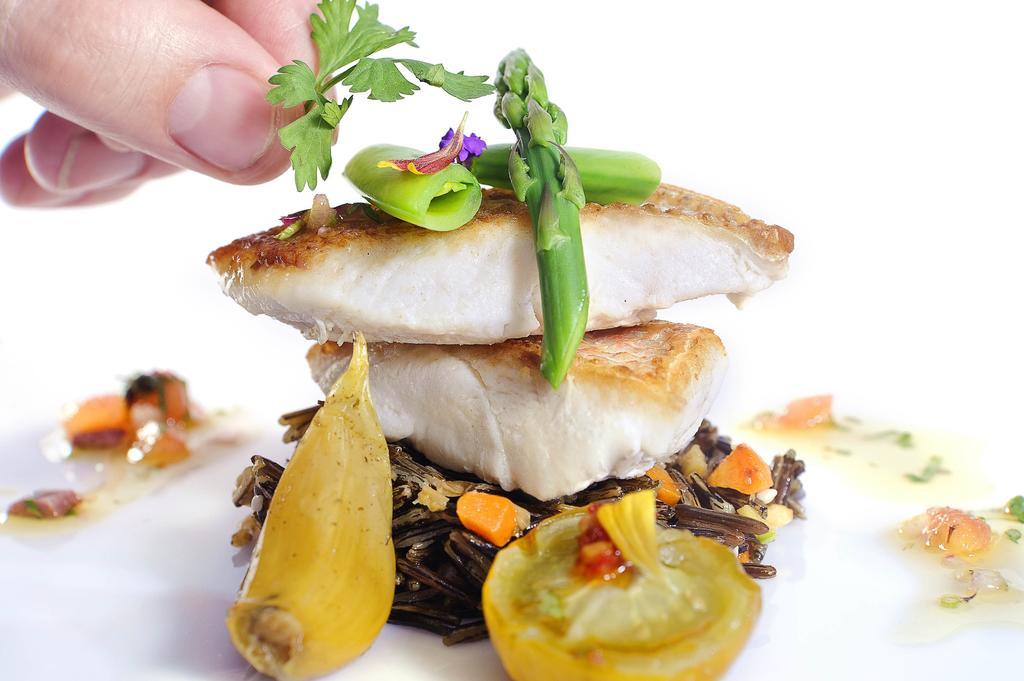 Sun City Hotel - The Gabriel Каир Экстерьер фото A prepared dish of halibut